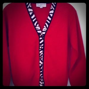 St John Collection by Marie Gray Cardigan size M